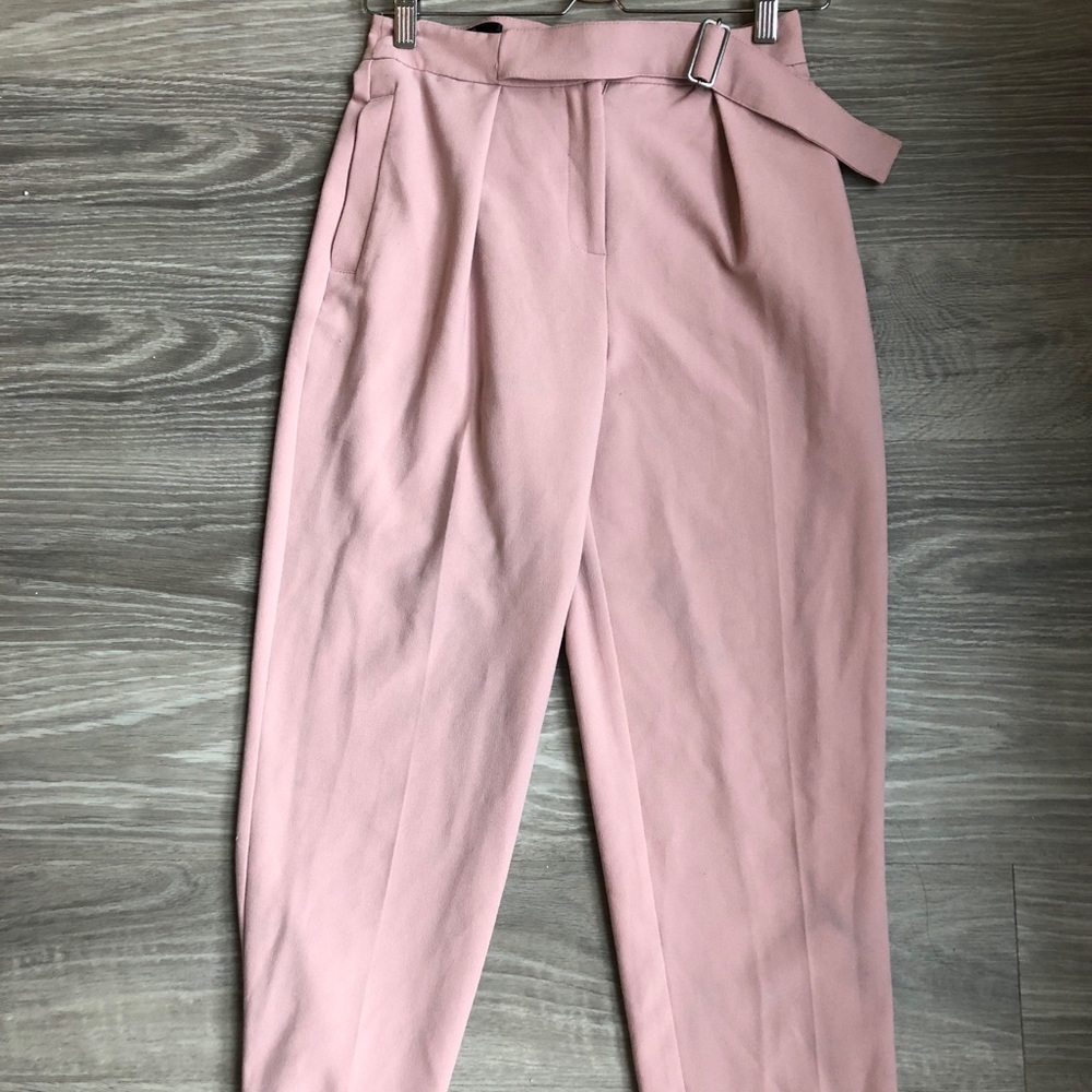 Pink trousers
